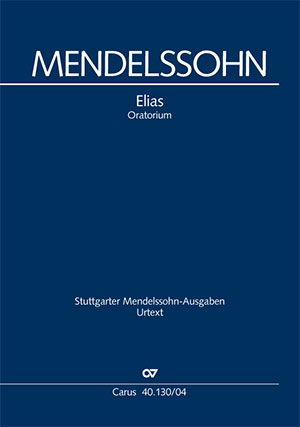 Elias op. 70, Klavierauszug (deutsch) - Felix Mendelssohn Bartholdy