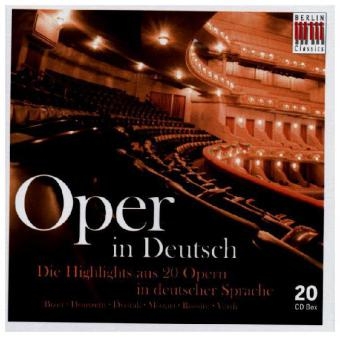 Oper In Deutsch, 20 Audio-CDs -  Various