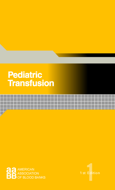 Pediatric Transfusion - 