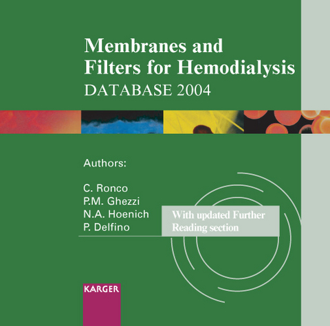 Membranes and Filters for Hemodialysis Database 2004 - 