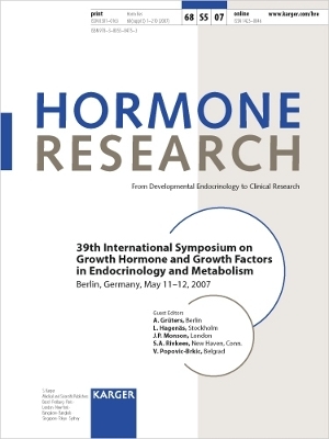 Growth Hormone and Growth Factors in Endocrinology and Metabolism - 