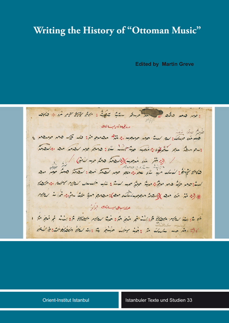 Writing the History of "Ottoman Music" - 