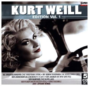 Die Kurt Weill Edition. Vol.1, 5 Audio-CDs - Kurt Weill
