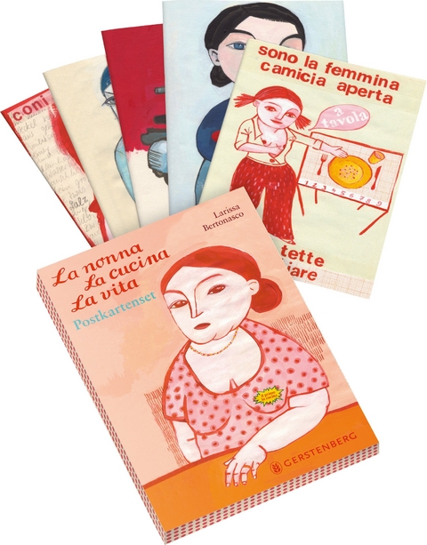 La nonna La cucina La vita Postkartenset