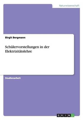 SchÃ¼lervorstellungen in der ElektrizitÃ¤tslehre - Birgit Bergmann