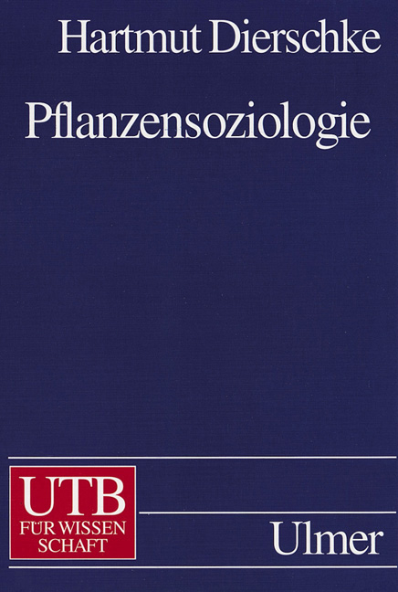 Pflanzensoziologie - Hartmut Dierschke