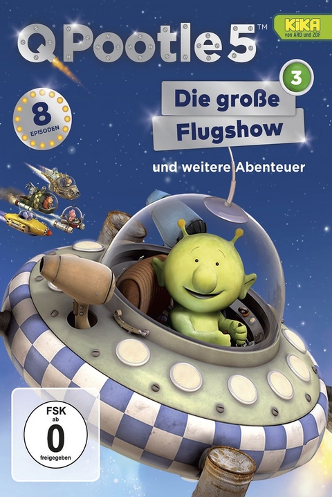 Q Pootle 5 - Die große Flugshow, 1 DVD