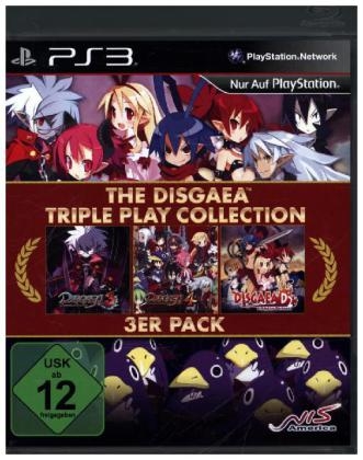 The Disgaea Triple Play Collection, PS3-Blu-ray Disc