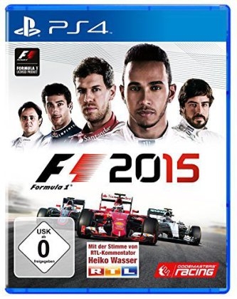 F1 2015, 1 PS4-Blu-ray Disc