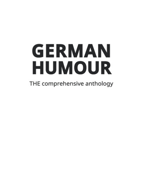 German Humour - Noah Sow