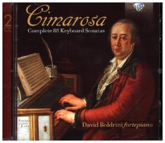 Complete 88 Keyboard Sonatas, 2 Audio-CDs - Domenico Cimarosa