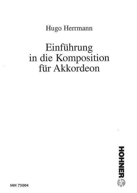 Einführung in die Komposition für Akkordeon - 