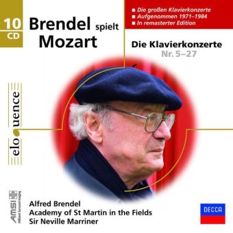 Brendel spielt Mozart, 10 Audio-CDs - Wolfgang Amadeus Mozart