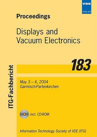 Displays and Vacuum Electronics