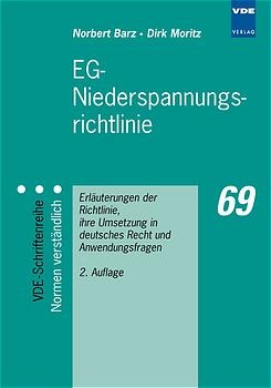 EG-Niederspannungsrichtlinie - Norbert Barz, Dirk Moritz