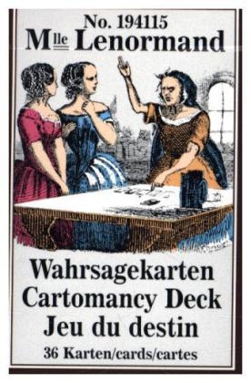 Mademoiselle Lenormand Wahrsagekarten - 