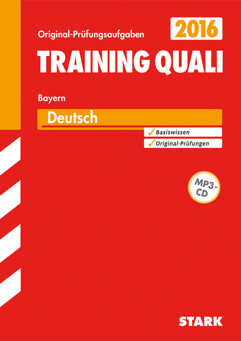 Training Quali Bayern - Deutsch A4 + CD - Marion von der Kammer