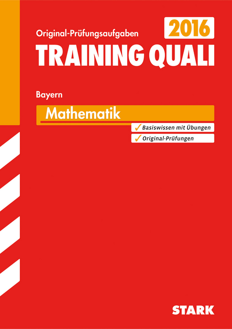 Training Quali Bayern - Mathematik A4 - Walter Modschiedler