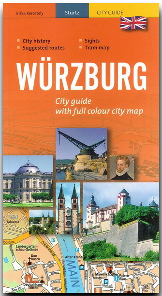 Würzburg - City guide with full colour city map - Erika Kerestely