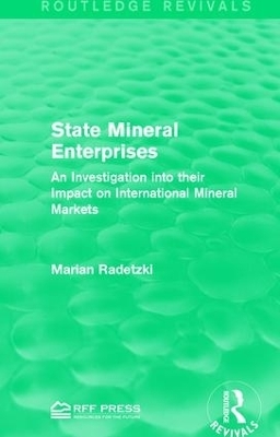 State Mineral Enterprises - Marian Radetzki