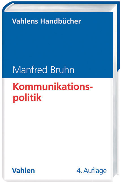 Kommunikationspolitik - Manfred Bruhn