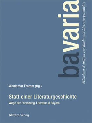 Statt einer Literaturgeschichte - 