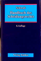 Handbuch des Scheidungsrechts - 