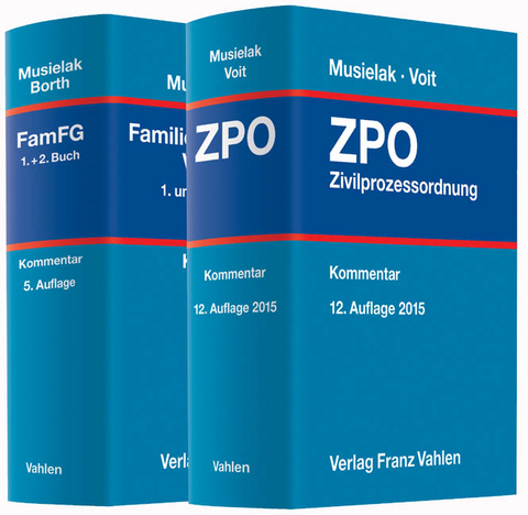 Kombination Musielak, Zivilprozessordnung + Musielak/Borth, Familiengerichtliches Verfahren