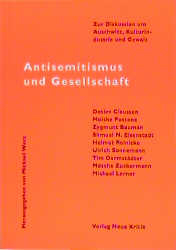 Antisemitismus und Gesellschaftstheorie - 