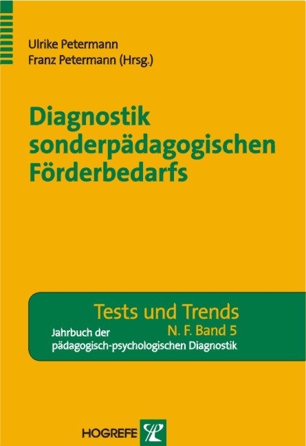 Diagnostik sonderpädagogischen Förderbedarfs - 