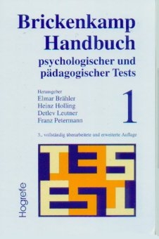 Brickenkamp Handbuch psychologischer und pädagogischer Tests - 