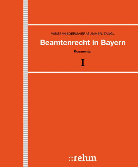 Beamtenrecht in Bayern - 