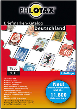 Deutschland Briefmarkenkatalog 1849 - 2015 -  PHILOTAX GmbH