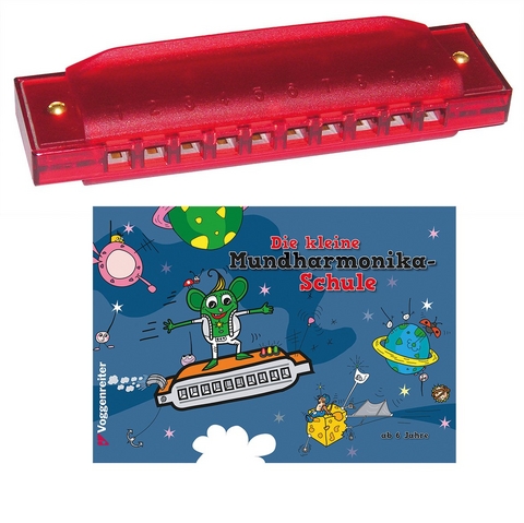 Das bunte Mundharmonika-Set - 