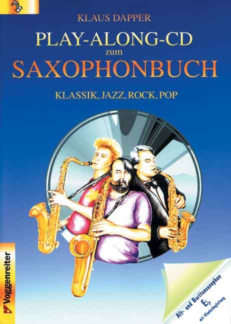 Play-Along CD zum Saxophonbuch (Eb) - Klaus Dapper