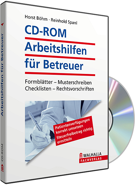 CD-ROM Arbeitshilfen für Betreuer - Horst Böhm, Herbert Lerch, Annemarie Röslmeier, Reinhold Spanl, Karl Weiß