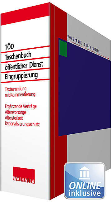 TÖD – Taschenbuch öffentlicher Dienst (TVöD, TV-L)