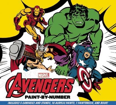 Marvel: The Avengers Paint-By-Number - Daniel Wallace