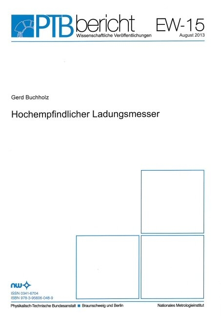 Hochempfindlicher Ladungsmesser - Gerd Buchholz