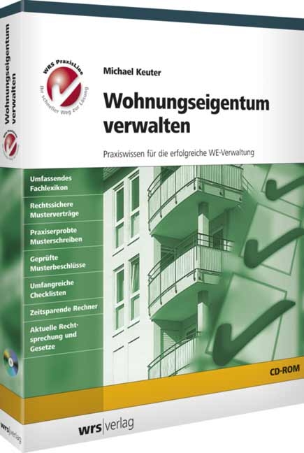 WEV Wohnungseigentum verwalten auf CD-ROM - Michael Keuter