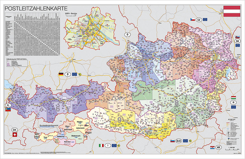 Österreich Postleitzahlen - Heinrich Stiefel