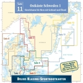 Delius Klasing Sportbootkarten CD-ROM / Ostküste Schweden 1