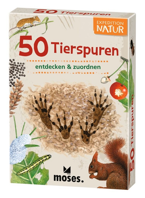 Expedition Natur 50 Tierspuren - Carola von Kessel