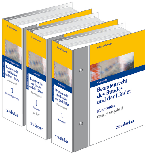 Beamtenrecht des Bundes und der Länder - Gesamtausgabe - Stefan Werres, Robert Brockhaus, Leonhard Kathke, Dirk Lechtermann, Michael May, Jens Schachel, Klaus Schmiemann, Sybille von Heimburg, Jens Tiedemann, Ulrich Knoke