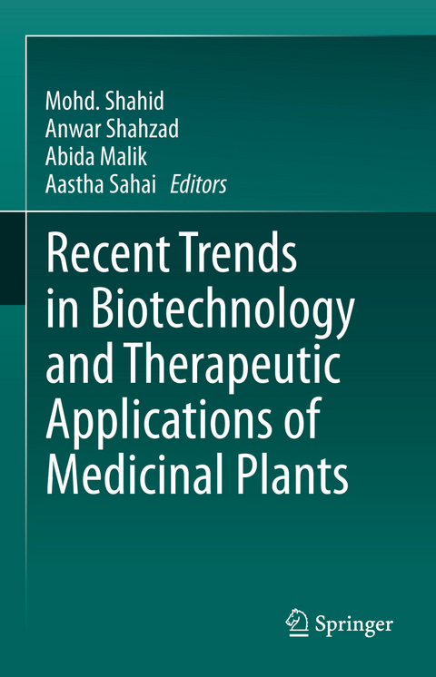 Recent Trends in Biotechnology and Therapeutic Applications of Medicinal Plants - 