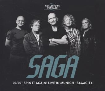 Saga - Collector's Package, 4 Audio-CDs -  Saga