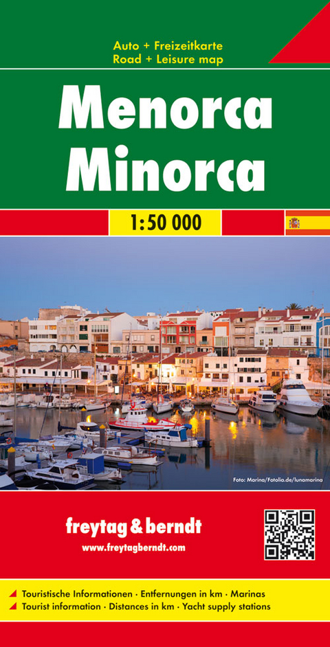 Menorca, Autokarte 1:50.000 - 
