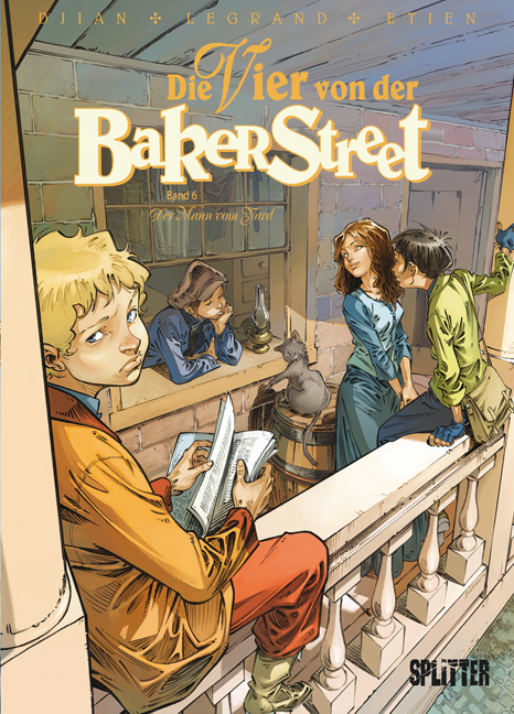 Die Vier von der Baker Street. Band 6 - Jean B Djian, Olivier Legrand, David Etien