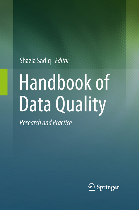 Handbook of Data Quality - 