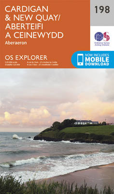 Cardigan and New Quay, Aberaeron -  Ordnance Survey